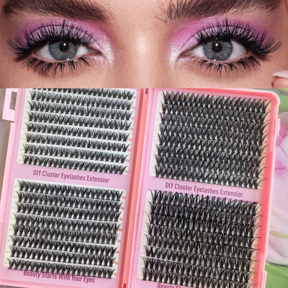 Eyelash Extension Natural Look - Новые густые длинные накладные ресницы для