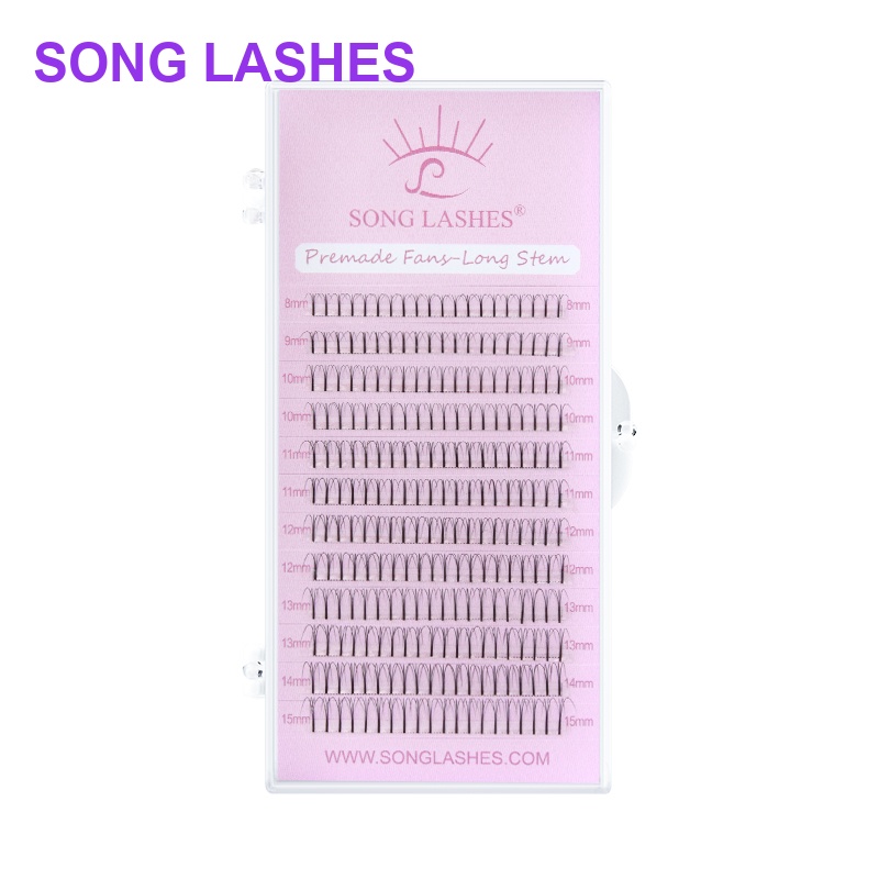 Eyelash Extension For Asian Eyes - SONGLASHES Наращивание ресниц с длинным основанием,