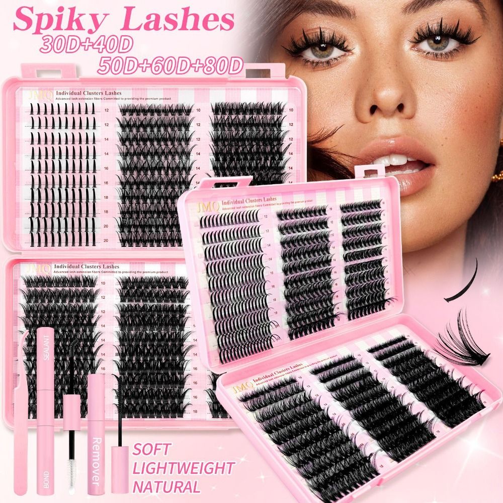 Eyelash Extension Natural Look - Накладные ресницы 9-16 мм, 3D объемные,