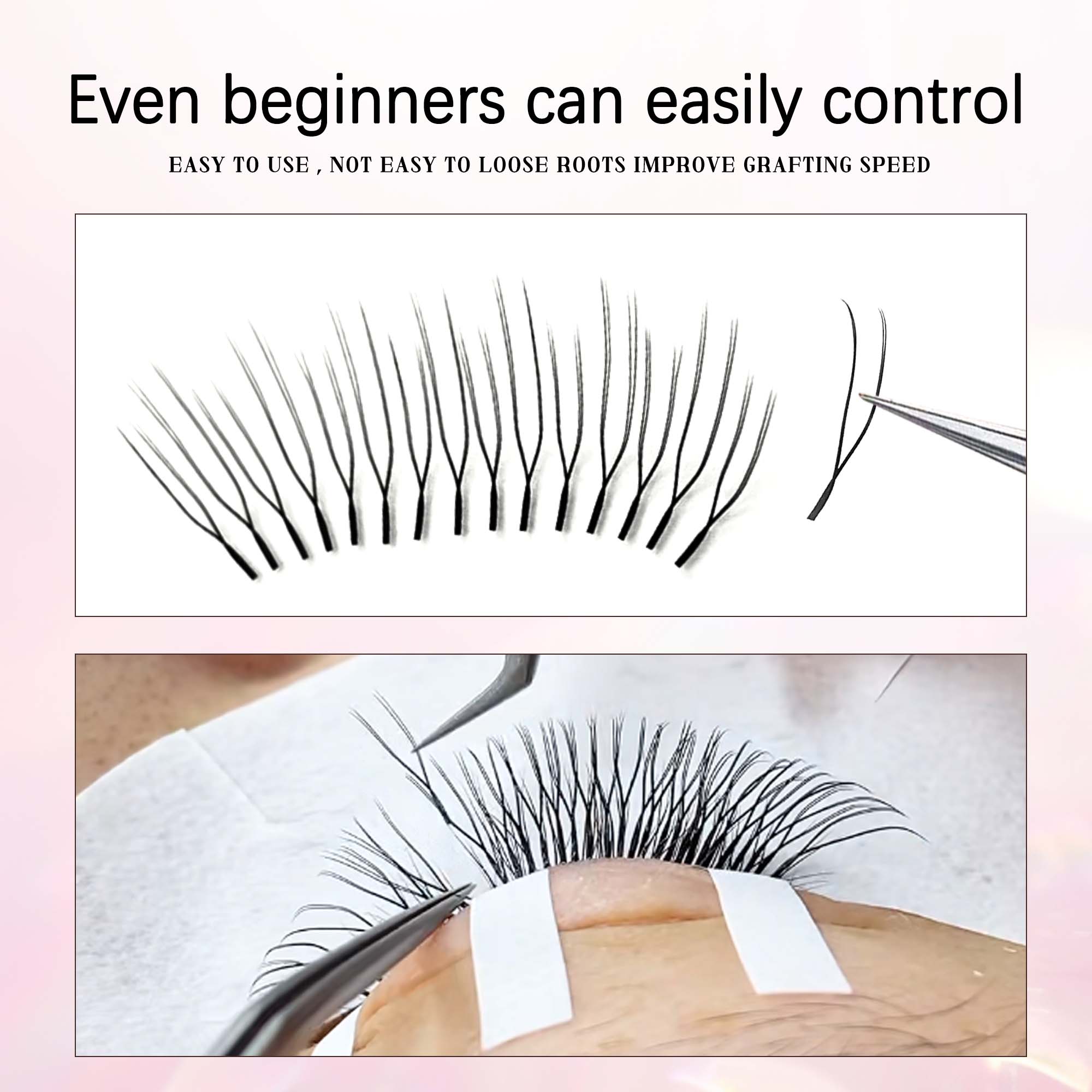 CoMango U YY ресницы натуральн – обзор и цена Eyelash Extension Human Hair