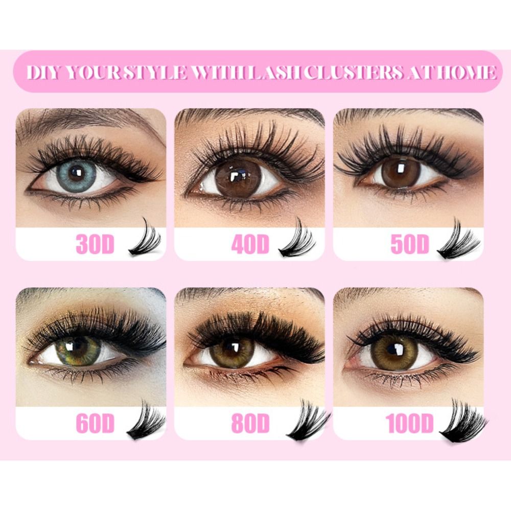 Накладные ресницы 9-16 мм, 3D  – обзор и цена Eyelash Extension Natural Look