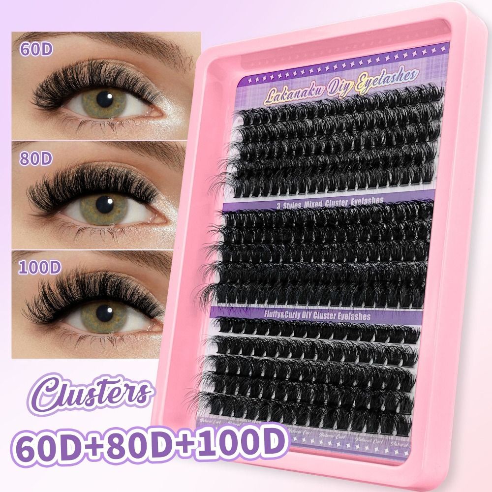 Накладные ресницы 9-16 мм, 3D  – обзор и цена Eyelash Extension Natural Look