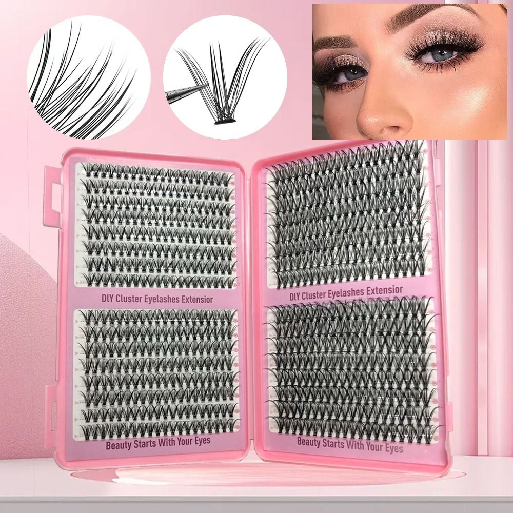 Новые густые длинные накладные – обзор и цена Eyelash Extension Natural Look