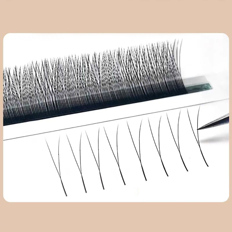 Наращивание ресниц MARIA 2D Y- – обзор и цена Eyelash Extension Human Hair