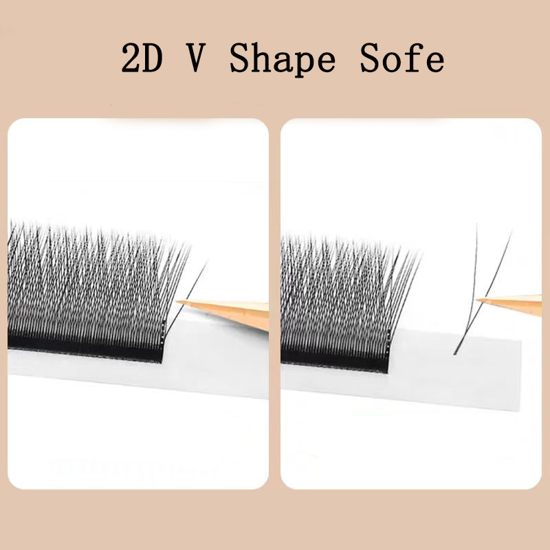 Наращивание ресниц MARIA 2D Y- – обзор и цена Eyelash Extension Human Hair