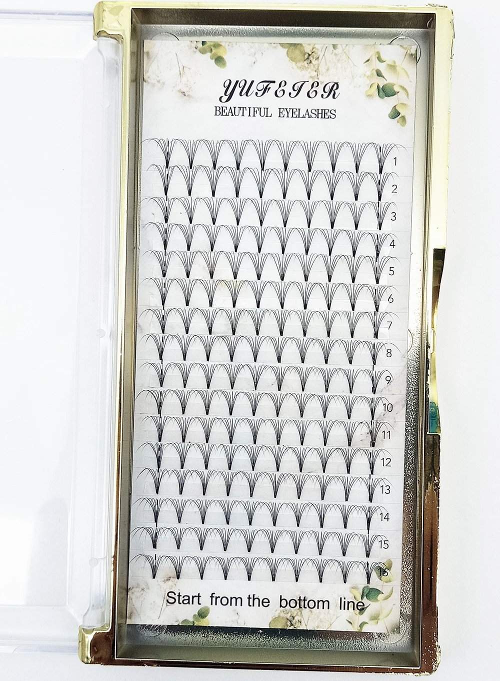 HBZGTLAD 16 рядов готовых объе – обзор и цена Eyelash Extension Russian